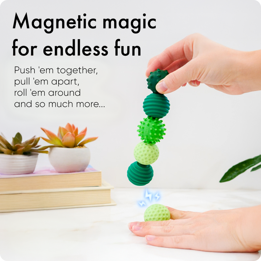 Signets - Magnetic Balls — infographic