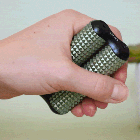 eam_Sage Acupressure_all | Closed hand rolling Sage ONO Roller Acupressure 