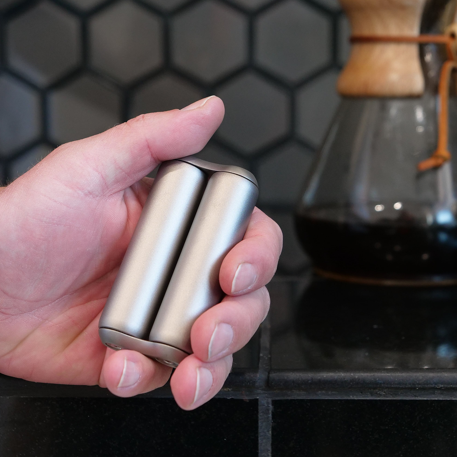 ONO Roller Titanium - Premium Luxury Fidget for Adults ONO Roller Titanium - Premium Luxury Fidget for Adults