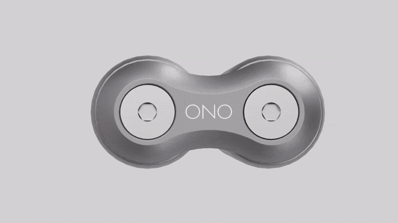 ONO Roller Titanium - Premium Luxury Fidget for Adults ONO Roller Titanium - Premium Luxury Fidget for Adults