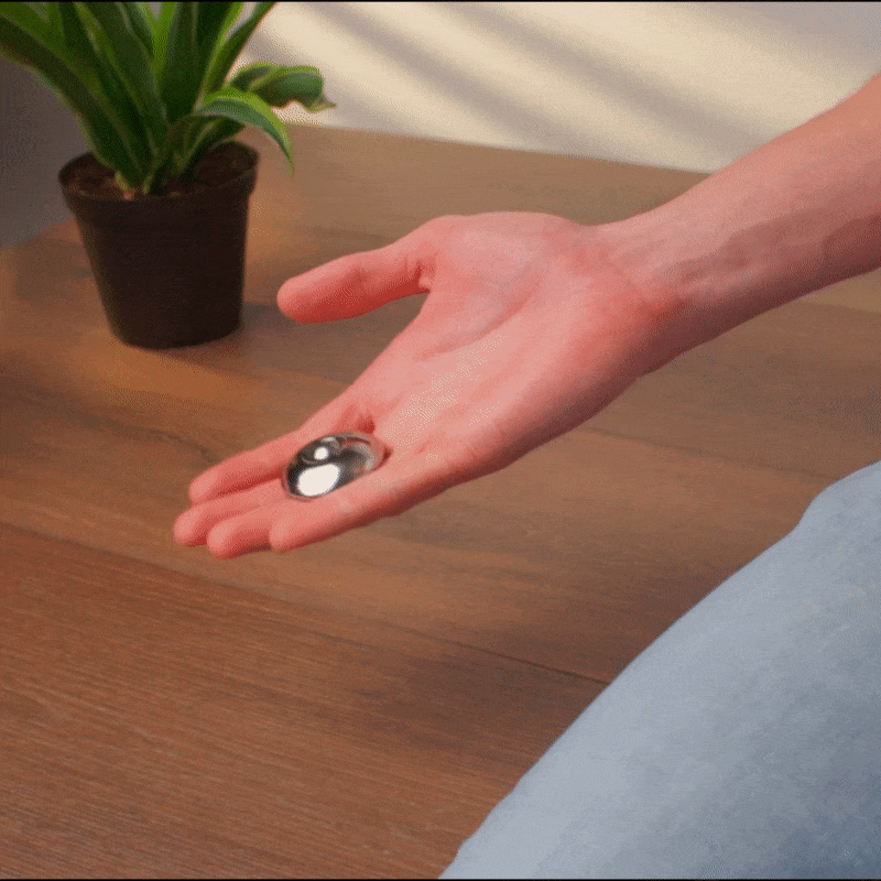 ONO Scroller Steel - Heavy Silent Fidget for Adults