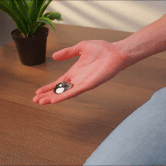 ONO Scroller Steel - Heavy Silent Fidget for Adults